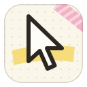 The Clicksaur icon